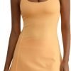 Tennis Dress for Women Workout Dress with Built-in Bra & Shorts Pockets Athletic Dress for Exercise Golf Dresses