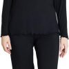Loungewear Set pajamas Womens sleepwear Bamboo Viscose Long Sleeve t shirt Long Pants Super Soft Novelty Pjs Set