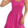 Sun Dresses for Women 2024 Cute Summer Beach Dresses Casual Vacation Outfits Coverup Dress